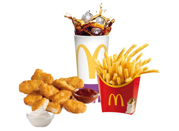 MENIU MARE CHICKEN MCNUGGETS 9 BUCATI-mc