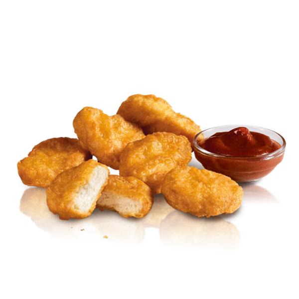 6 CHICKEN MCNUGGETS BUCATI DE PUI, 1 SOS-mc