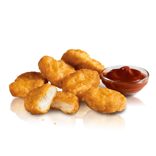 6 CHICKEN MCNUGGETS BUCATI DE PUI, 1 SOS-mc