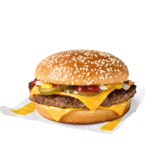 QUARTER POUNDER WITH CHEESE BURGER VITA 200G-mc