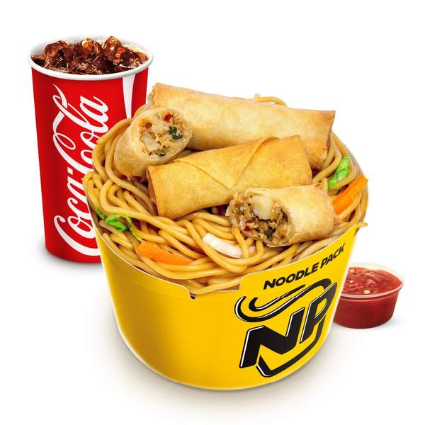 Meniu Noodle Pack Chicken Spring Rolls