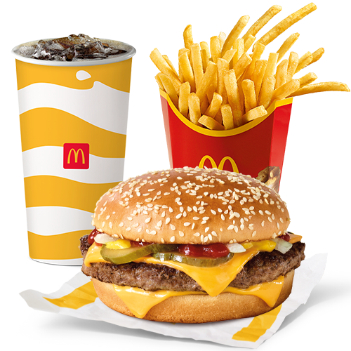 MENIU QUARTER POUNDER WITH CHEESE MARE-mc